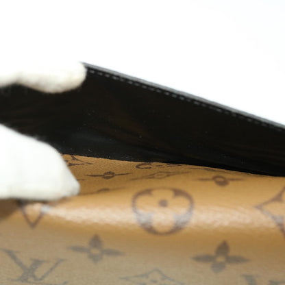 LOUIS VUITTON Monogram Reverse Portefeuille Emily Long Wallet M82157 40459A