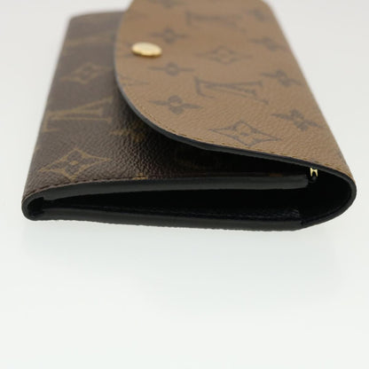 LOUIS VUITTON Monogram Reverse Portefeuille Emily Long Wallet M82157 40459A