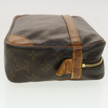 LOUIS VUITTON Monogram Compiegne 28 Clutch Bag M51845 LV 40466