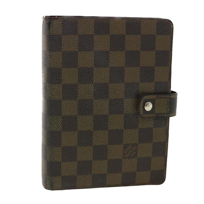LOUIS VUITTON Damier Ebene Agenda MM Day Planner Cover R20240 LV 40473