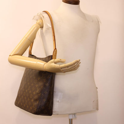 LOUIS VUITTON Monogram Looping GM Shoulder Bag M51145 LV 40509