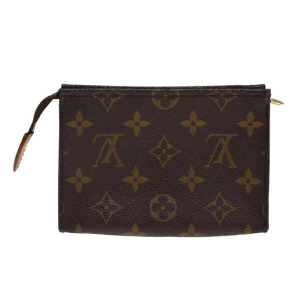 LOUIS VUITTON Monogram Poche Toilette 15 Pouch M47546 LV 40511