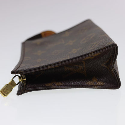 LOUIS VUITTON Monogram Poche Toilette 15 Pouch M47546 LV 40511