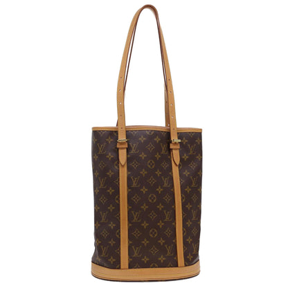 LOUIS VUITTON Monogram Bucket GM Shoulder Bag M42236 LV 40520