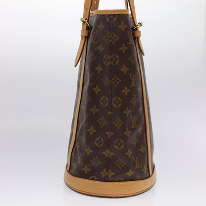 LOUIS VUITTON Monogram Bucket GM Shoulder Bag M42236 LV 40520