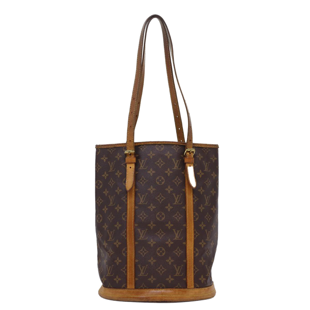 LOUIS VUITTON Monogram Bucket GM Shoulder Bag M42236 LV 40521