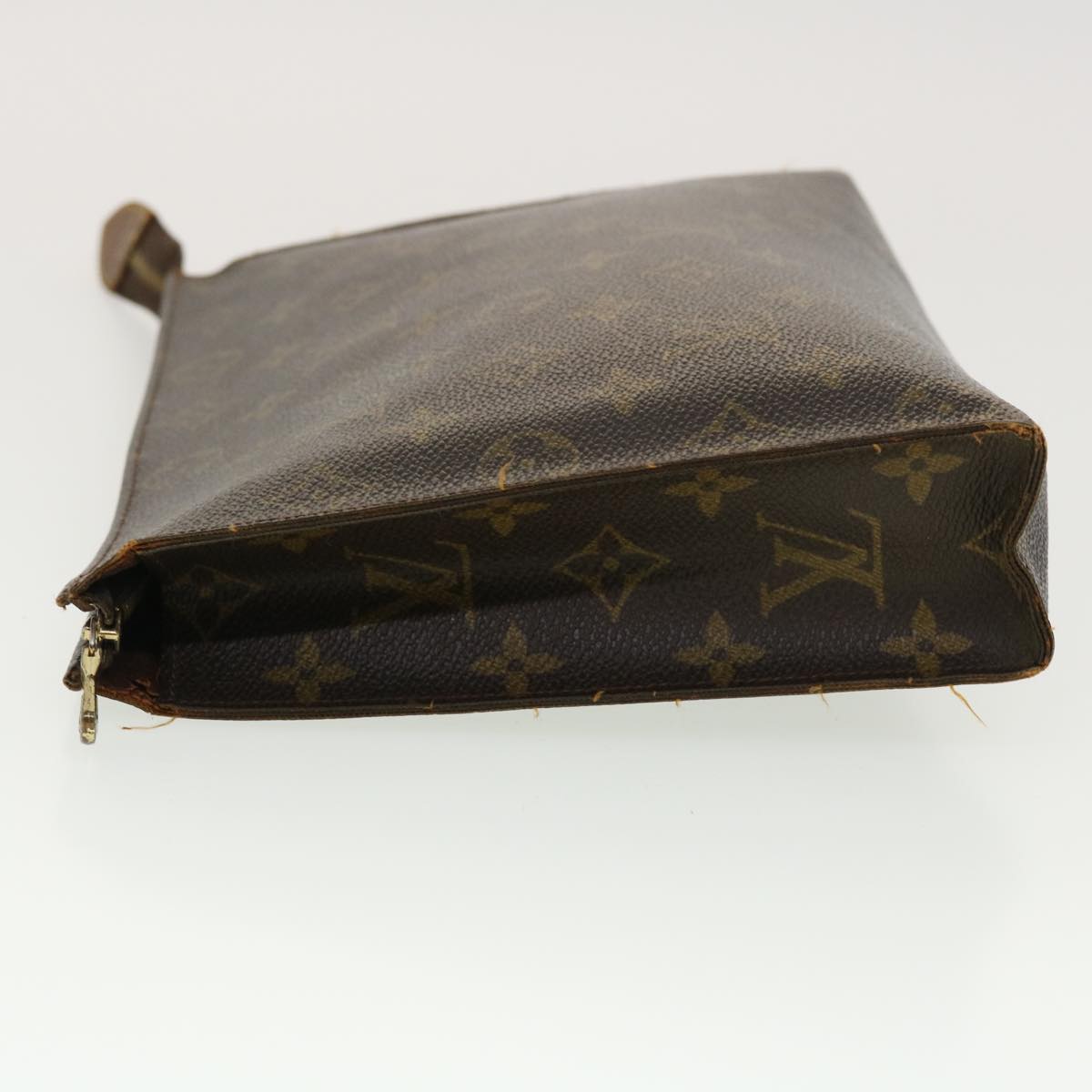 LOUIS VUITTON Monogram Poche Toilette 26 Pouch M47542 LV Auth 40575