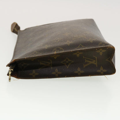 LOUIS VUITTON Monogram Poche Toilette 26 Pouch M47542 LV Auth 40575