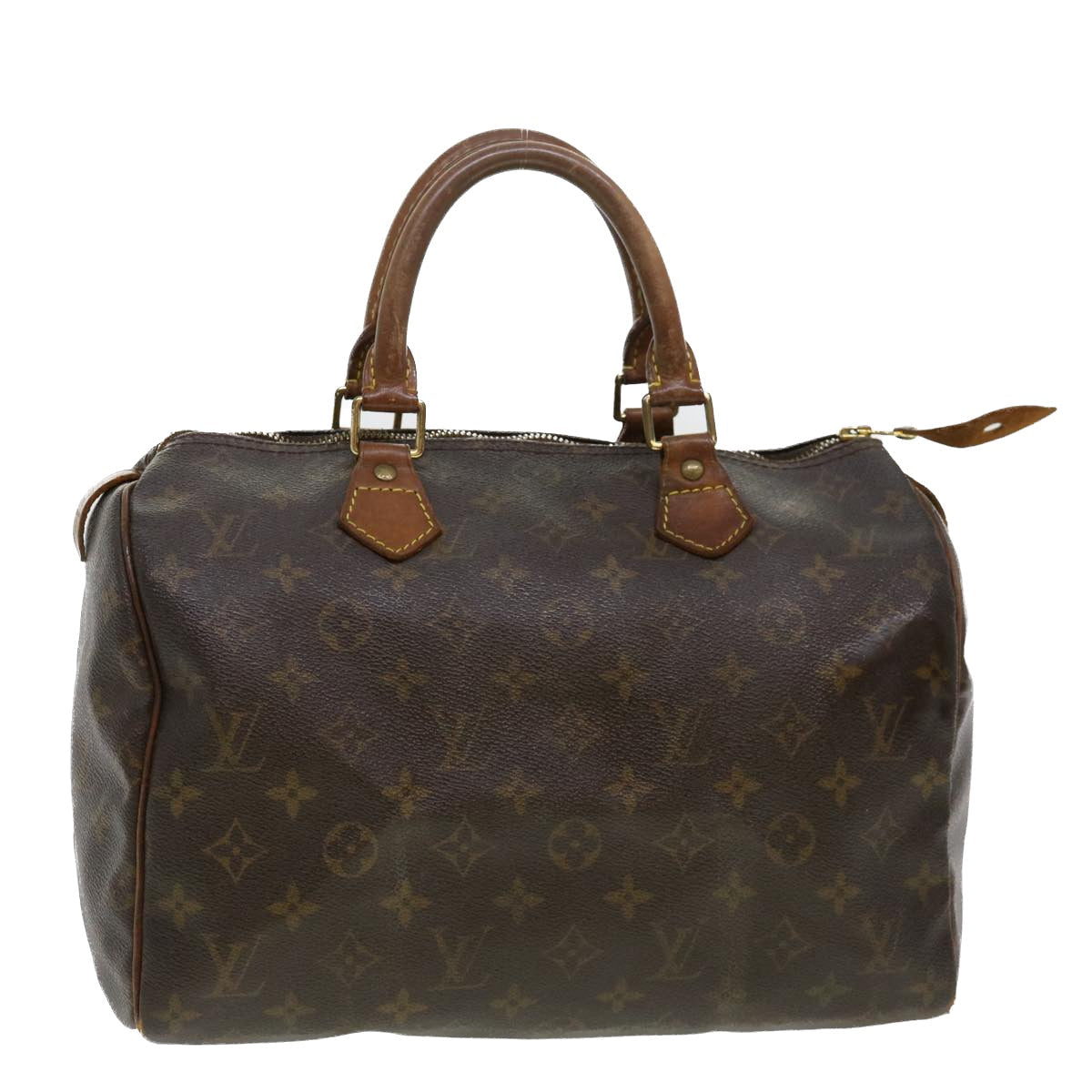 LOUIS VUITTON Monogram Speedy 30 Hand Bag M41526 LV 40584
