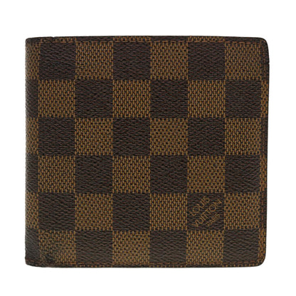 LOUIS VUITTON Damier Ebene Portefeuille Marco Bifold Wallet N61675 LV 40636
