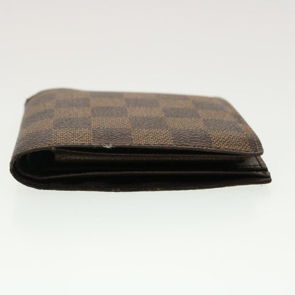 LOUIS VUITTON Damier Ebene Portefeuille Marco Bifold Wallet N61675 LV 40636