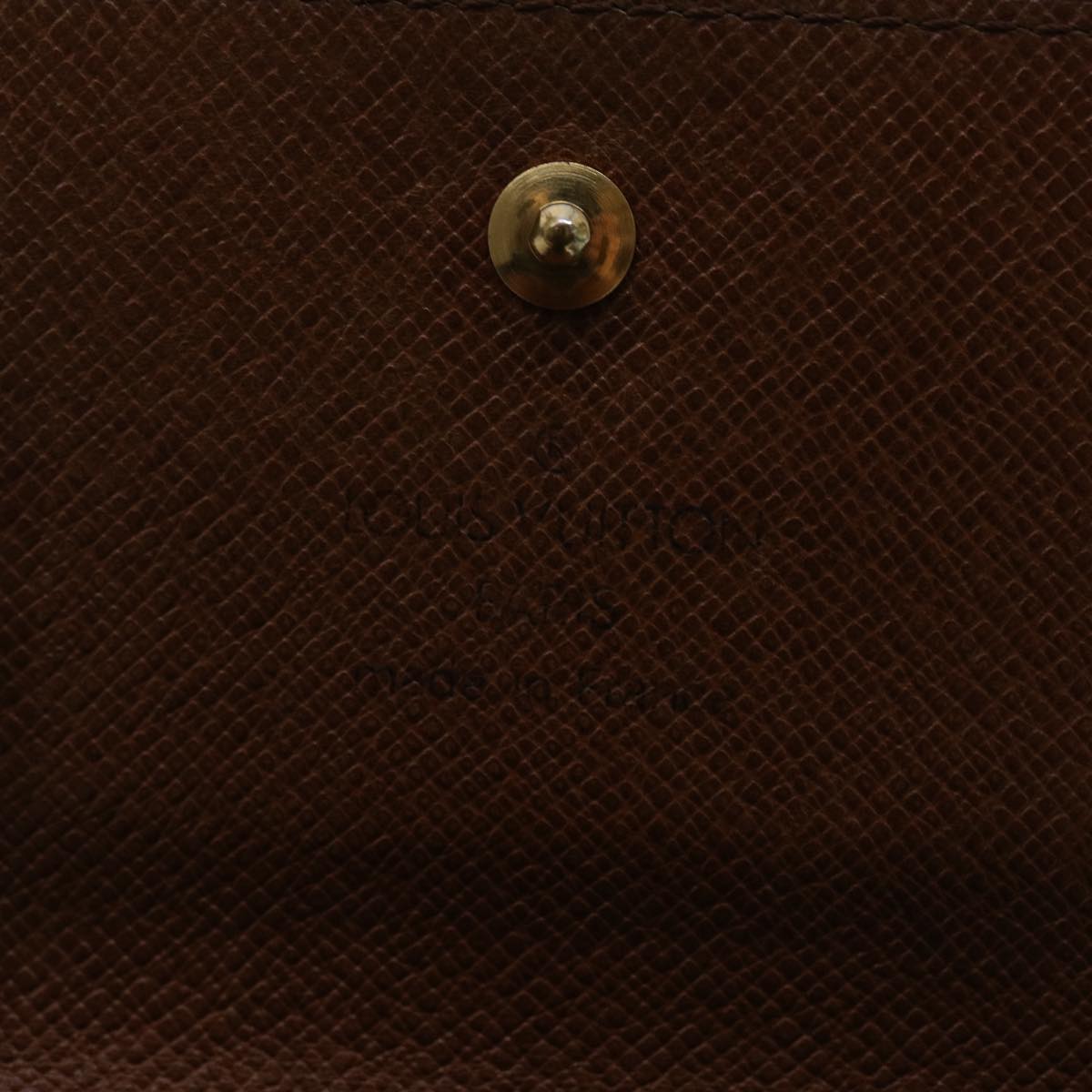 LOUIS VUITTON Monogram Portefeuille Elise Wallet M61654 LV 40638