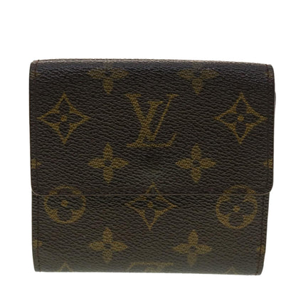 LOUIS VUITTON Monogram Portefeuille Elise Wallet M61654 LV 40638