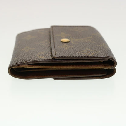 LOUIS VUITTON Monogram Portefeuille Elise Wallet M61654 LV 40638