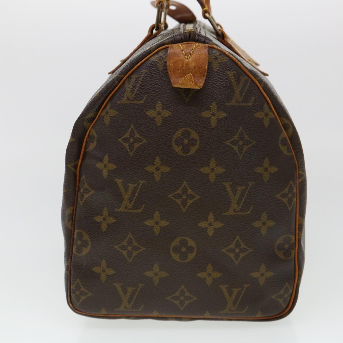 LOUIS VUITTON Monogram Speedy 30 Hand Bag M41526 LV 40656