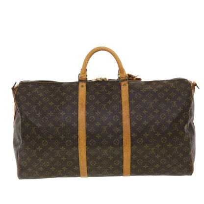 LOUIS VUITTON Monogram Keepall Bandouliere 60 Boston Bag M41412 LV 40672