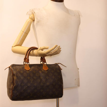LOUIS VUITTON Monogram Speedy 30 Hand Bag Vintage M41526 LV 40673