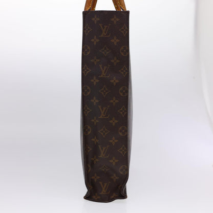 LOUIS VUITTON Monogram Sac Plat Hand Bag M51140 LV 40682