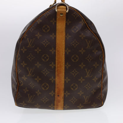 LOUIS VUITTON Monogram Keepall Bandouliere 55 Boston Bag M41414 LV 40712