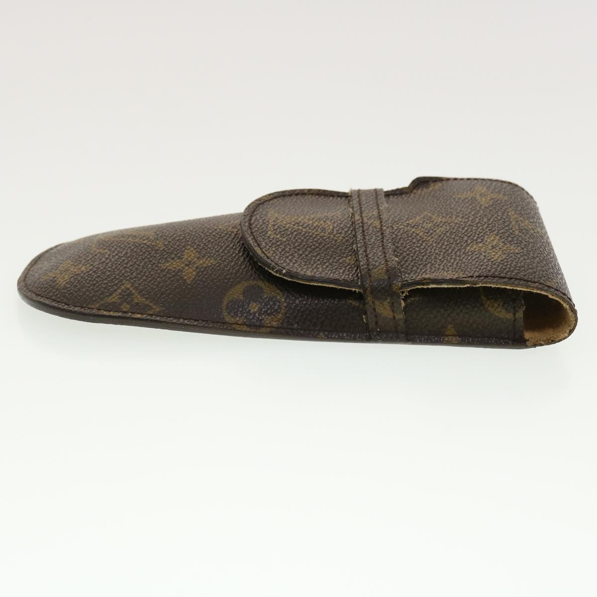 LOUIS VUITTON Monogram Etui Lunette Rabat Glasses Case M62970 LV 40742