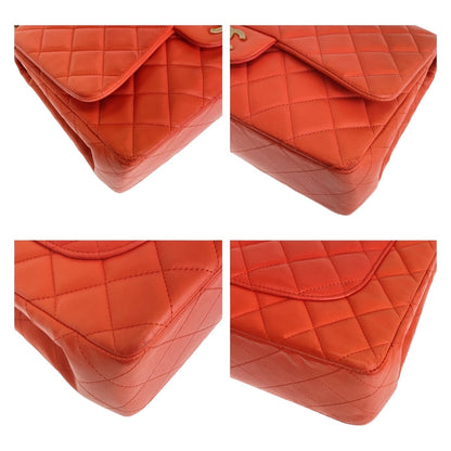 Chanel Lambskin Coco Mark Turn Lock Shoulder Bag Deauville 30