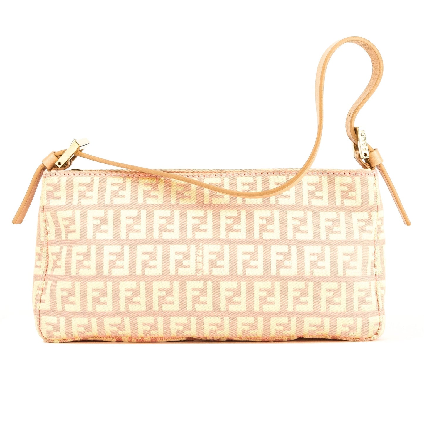 Fendi Pink/Yellow Small Zucchino Pochette (4079005)