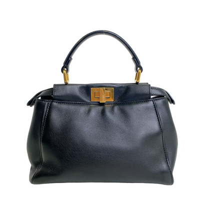 FENDI PEEKABOO MINI IN BLACK