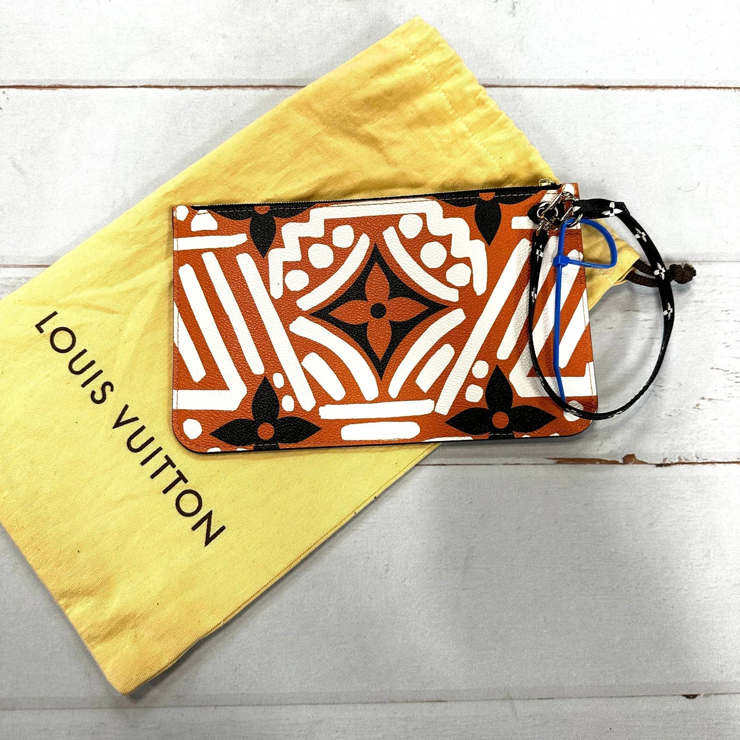 Clutch Luxury Designer By Louis Vuitton