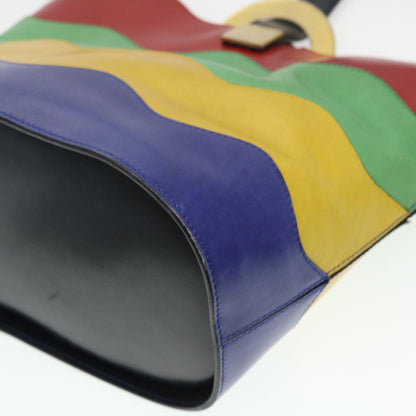 Celine Shoulder Bag Leather Multicolor  40961