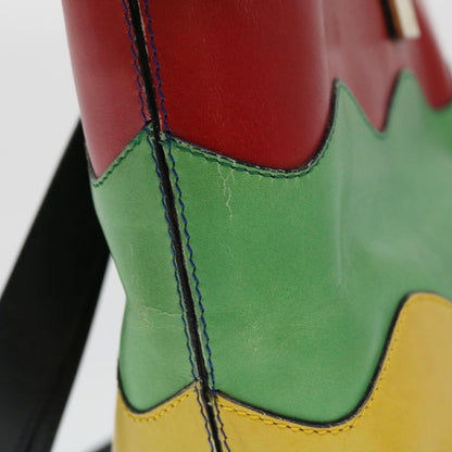 Celine Shoulder Bag Leather Multicolor  40961