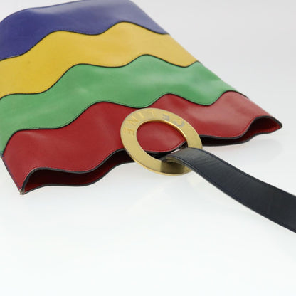 Celine Shoulder Bag Leather Multicolor  40961