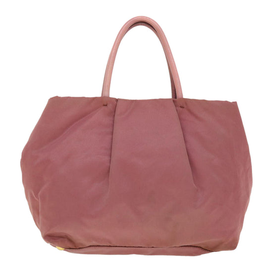 Prada Hand Bag Nylon Pink  40963