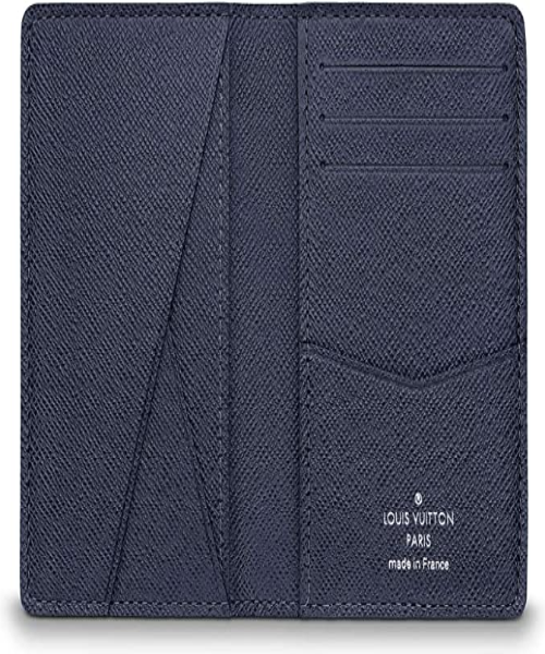 Louis Vuitton Taiga Leather Pocket Organizer Bleu Marine