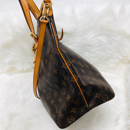 Louis-Vuitton Palermo GM Monogram Coated Canvas Bag