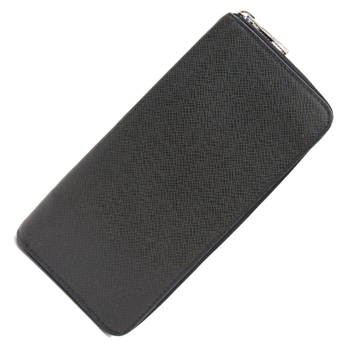 Louis Vuitton Black Leather Zippy Wallet Vertical wallet accessories
