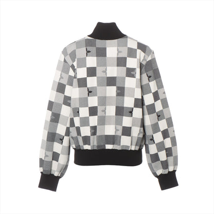 Louis Vuitton 23SS Lon x Nylon  Jacket XL  Grey x White Monogram Damier