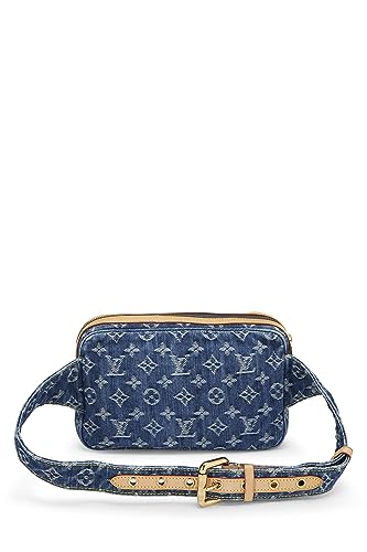 Louis Vuitton,  Monogram Denim Bumbag, Blue