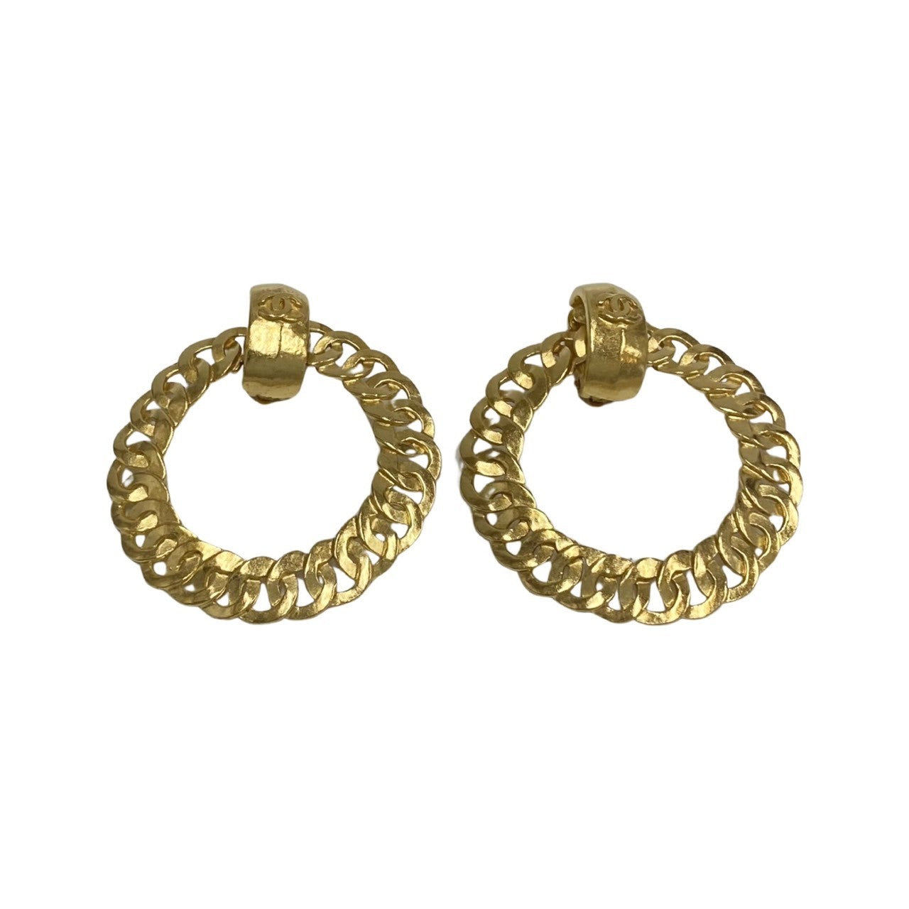 CHANEL Earring Gold Plated gold