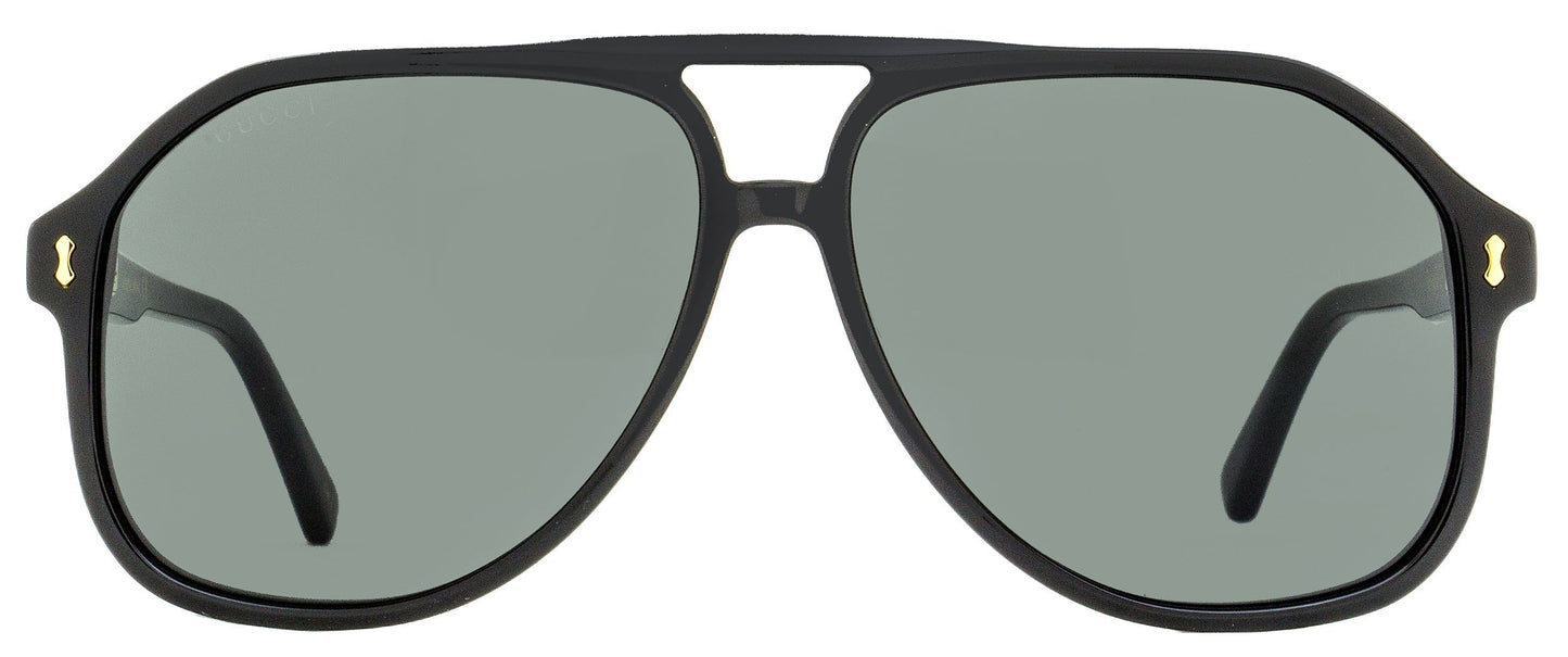 Gucci Men's Pilot Sunglasses GG1042S 001 Black 60mm