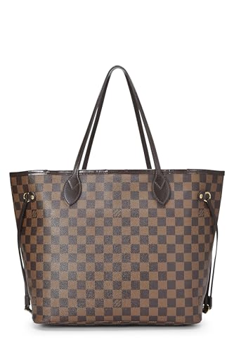 Louis Vuitton,  Damier Ebene Neverfull MM, Brown