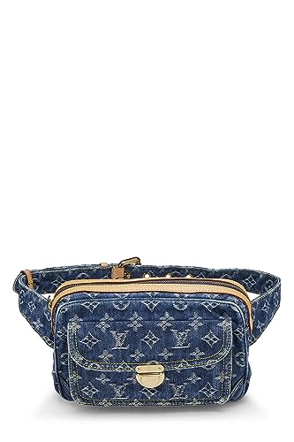 Louis Vuitton,  Monogram Denim Bumbag, Blue