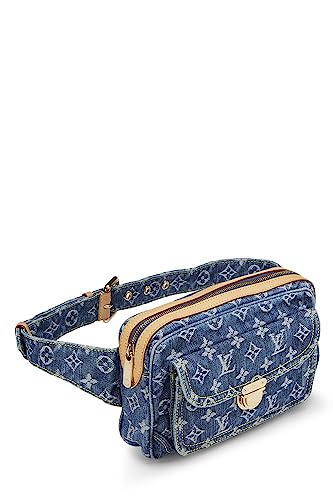 Louis Vuitton,  Monogram Denim Bumbag, Blue