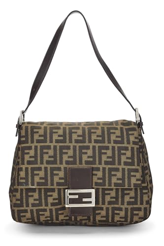 Fendi,  Brown Zucca Canvas Mama, Brown