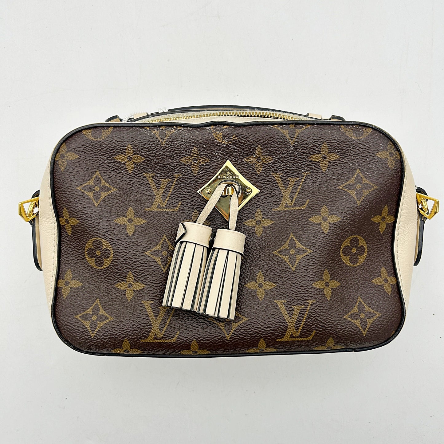 LOUIS VUITTON Monogram Saintonge Creme LA32920