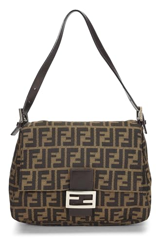 Fendi,  Brown Zucca Canvas Mama, Brown