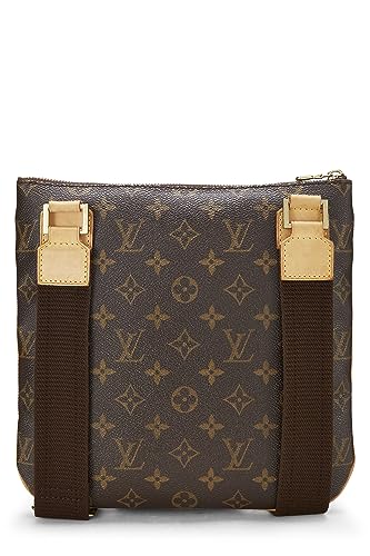 Louis Vuitton,  Monogram Canvas Pochette Bosphore, Brown