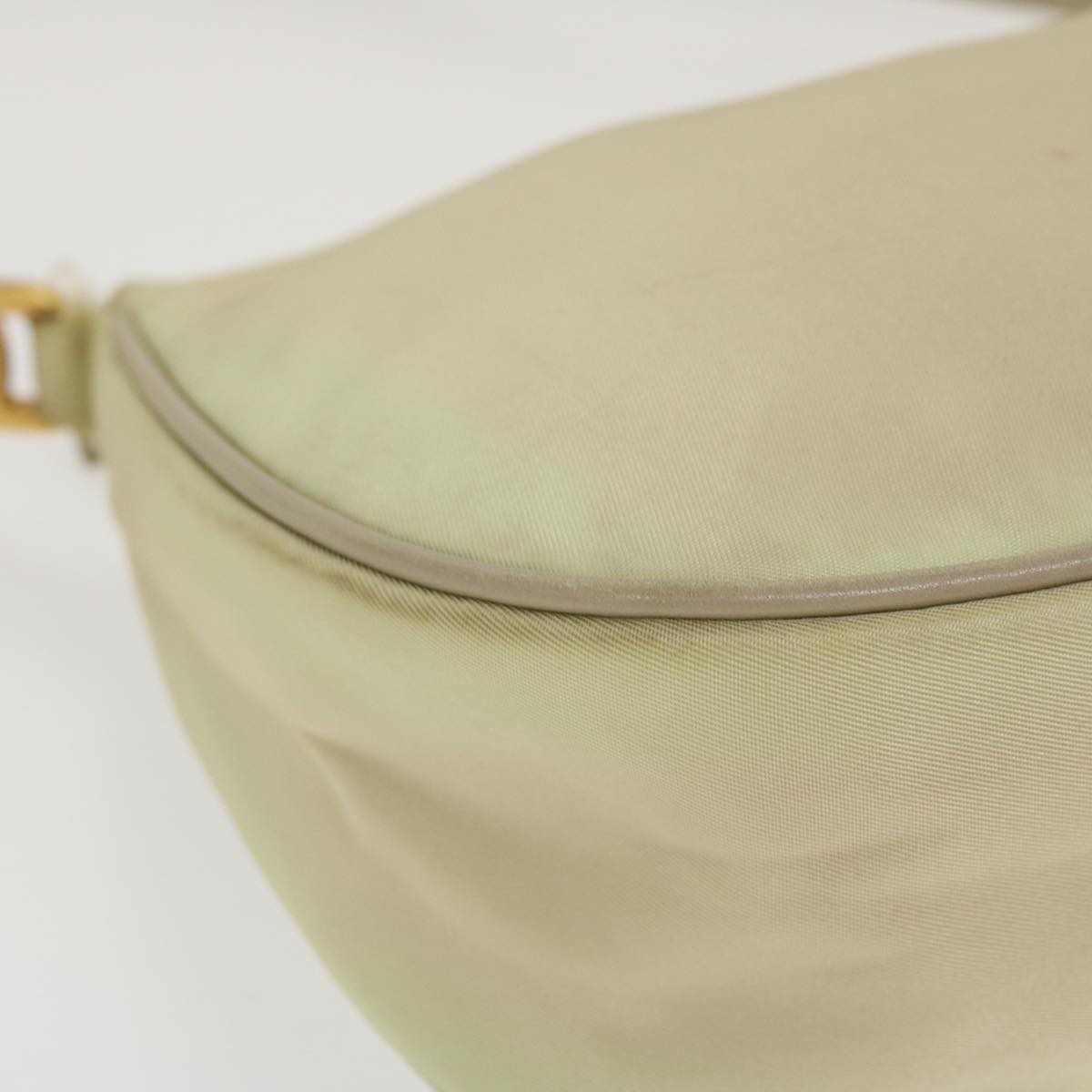 Prada Shoulder Bag Nylon Beige  42096