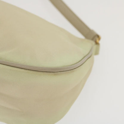 Prada Shoulder Bag Nylon Beige  42096