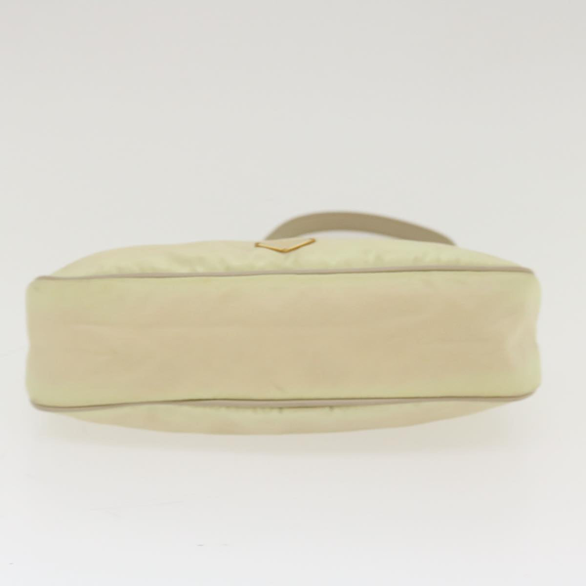 Prada Shoulder Bag Nylon Beige  42096