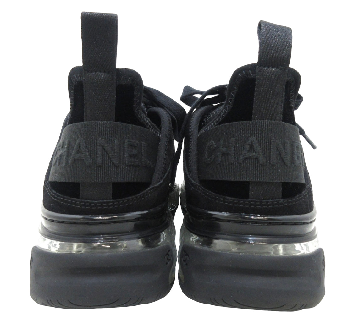 Chanel black Trail Sneakers, 38